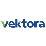 Vektora Logo White